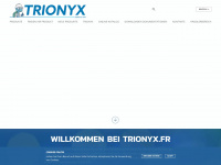 trionyx.fr Webseite Vorschau