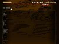 a-z-modellbahnen.ch Webseite Vorschau