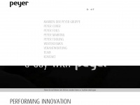 peyer-group.com Webseite Vorschau