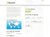 odysseevoyages.com Webseite Vorschau