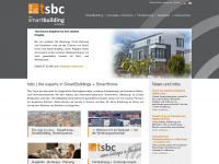 the-smartbuilding-company.de Webseite Vorschau