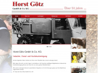 horst-goetz.de Webseite Vorschau