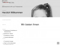 designdental.eu Webseite Vorschau