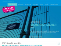 bauzaun-mieten.eu Webseite Vorschau