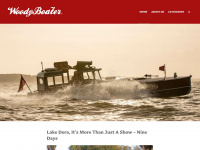 woodyboater.com Webseite Vorschau