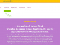 kantonalumzuege.ch Webseite Vorschau