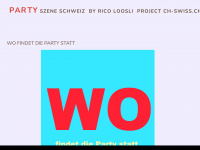 ch-party-szene.ch Webseite Vorschau
