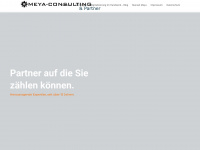 meya-consulting.com Webseite Vorschau