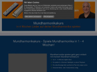 mundharmonikakurs.de Webseite Vorschau