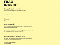frag-ingrid.com Webseite Vorschau