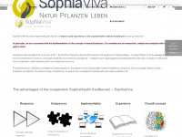 sophiaviva.de Webseite Vorschau