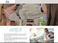 ix-optik-mobil.de Webseite Vorschau
