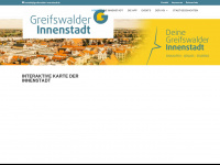 greifswalder-innenstadt.de Webseite Vorschau