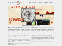 nastrologie.de Webseite Vorschau