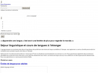 linguago.fr Webseite Vorschau