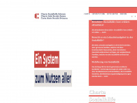 charta-sozialhilfe.ch Webseite Vorschau