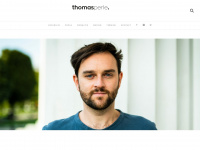 thomasperle.com Webseite Vorschau