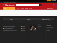 klangraum-library.com Webseite Vorschau