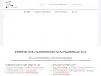 kleinwiederkäuer.ch Webseite Vorschau