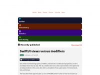 swiftbysundell.com Webseite Vorschau