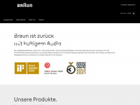 braun-audio.com Webseite Vorschau