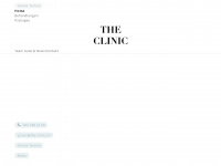 the-clinic.ch Webseite Vorschau