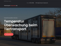 tiertransport-temperatur.de Webseite Vorschau