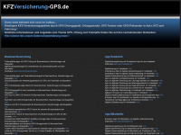 kfzversicherung-gps.de Webseite Vorschau
