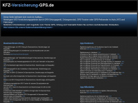 kfz-versicherung-gps.de Webseite Vorschau