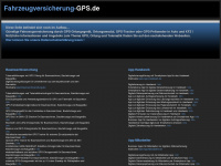 fahrzeugversicherung-gps.de Webseite Vorschau