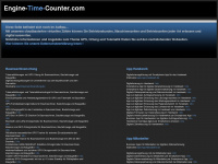 engine-time-counter.com Webseite Vorschau