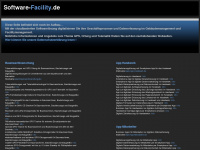 software-facility.de Webseite Vorschau