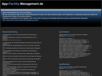 app-facility-management.de Webseite Vorschau