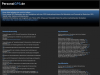 personalgps.de Webseite Vorschau