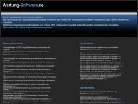 wartung-software.de Webseite Vorschau