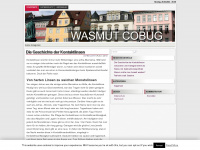 wasmut-coburg.de Webseite Vorschau