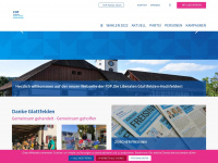 fdp-glattfelden.ch Webseite Vorschau