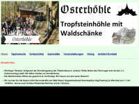 osterhoehle.net Webseite Vorschau