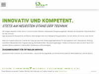 we-electric.at Webseite Vorschau