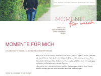 momente-fuer-mich.com Webseite Vorschau