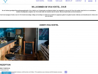 viva-hostel.ch Webseite Vorschau