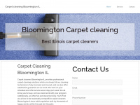 carpetcleaning-bloomingtonil.com Webseite Vorschau
