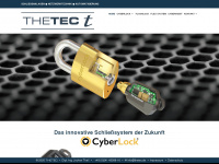 thetec.de Webseite Vorschau