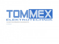 tommex.at Webseite Vorschau
