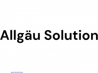 allgaeu-solution.de Webseite Vorschau