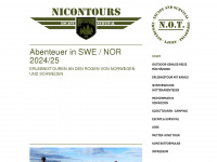 nicontours.eu Webseite Vorschau