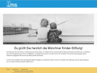 muenchner-kinderstiftung.de Webseite Vorschau