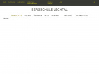 bergschule-lechtal.com Webseite Vorschau