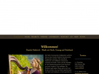daniela-heiderich.de Webseite Vorschau