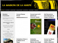 harpe-celtique.fr Webseite Vorschau